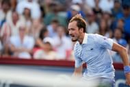 Medvedev at the National Bank Open 2025 - Day 4 - (Source: Getty)